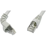 Telegärtner L00001A0154 RJ45 sieťové káble, prepojovacie káble CAT 6A S/FTP 1.50 m sivá samozhášavý, s ochranou 1 ks