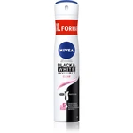 NIVEA Black & White Invisible Clear antiperspirant ve spreji pro ženy 200 ml