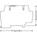 Spínací reléová svorka WAGO 859-398, 24 V/DC