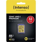 Karta SDHC, 32 GB, Intenso Premium 3421480, Class 10, UHS-I