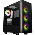 PC skříň midi tower Thermaltake View 21 Tempered Glass RGB Plus, černá