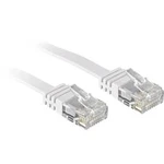 Síťový kabel RJ45 LINDY 47504, CAT 6, U/UTP, 5.00 m, bílá