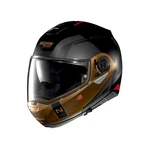 Moto helma Nolan N100-5 Consistency N-Com P/J  Flat Black-Bronze  S (56)