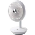 Stolní ventilátor DOMO DO8147, 5 W, (Ø x v) 18 cm x 28.2 cm, bílá