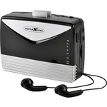 Přenosný přehrávač kazet Walkman Reflexion WMR01BK, černostříbrná