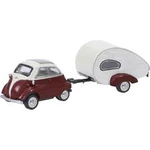 Schuco 452648600 H0 BMW Isetta m. Obytný přívěs