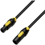 Napájecí kabel Adam Hall 8101 TCONL 0300 IP65 8101TCONL0300 [1x zásuvka PowerCon - 1x zástrčka PowerCon], 3.00 m, černá