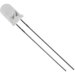 LED s vývody HuiYuan 5034B2C-DSB-B, typ čočky kulatý, 5 mm, 40 °, 20 mA, 1500 mcd, 3.2 V, modrá 5034B2C-DSB