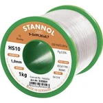 Bezolovnatý pájecí cín Stannol HS10 2,5% 1,0MM SN99,3CU0,7 CD 1000G, bez olova, cívka, 1000 g, 1 mm