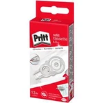 Pritt refill cassette doplňovací kazeta do korekčního válečku, 6 mm, 12 m, bílá, 1 ks