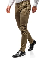 Khaki pánské chino kalhoty Bolf 2901