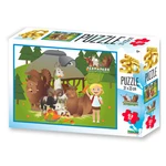 PRIME 3D PUZZLE - FARMAPARK MRKEV 63 dílků