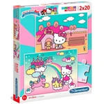 Clementoni - Puzzle 2X20 Hello Kitty