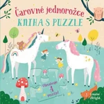 Čarovné jednorožce Kniha s puzzle - Louise Wrightová