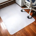 36"X48" PVC Floor Mat Home Office Rolling Chair Floor Carpet Protector Anti Scratch PVC Transparent Chair Mat
