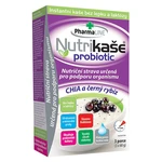 PHARMALINE Nutrikaše probiotic s chia a čiernymi ríbezľami 3 x 60 g