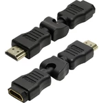 LogiLink AH0012 HDMI adaptér [1x HDMI zástrčka - 1x HDMI zásuvka] čierna