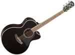 Yamaha CPX 700II BL Black Elektroakustická gitara Jumbo