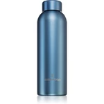 Waterdrop Thermo Steel Metal nerezová láhev na vodu barva Blue Brushed 600 ml