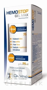 HEMOSTOP GÉL MAX - DA VINCI stop hemoroidom 75 ml