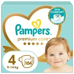 PAMPERS Premium Care 4 Maxi (9-14kg) 104 ks