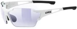 UVEX Sportstyle 803 Race VM White/Litemirror Blue Kerékpáros szemüveg