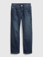 GAP Dětské džíny straight jeans with Washwell - Kluci