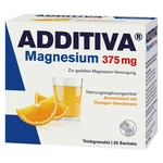 ADDITIVA Magnesium 375 mg nápoj pomaranč 20 vreciek