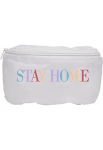 Taška Stay Home Hip Bag bílá