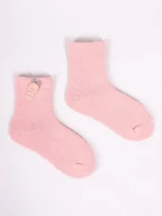 YO! SKF-0008G Frotte Girl s 3D 17-30 Ponožky 20-22 mix barva