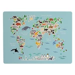 Podkładka na biurko Little Nice Things World Map, 55x35 cm