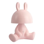 Jasnoróżowa lampa dziecięca Bunny – Leitmotiv