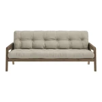 Beżowa rozkładana sofa 204 cm Grab – Karup Design