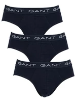 3PACK men's briefs Gant black