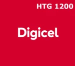 Digicel 1200 HTG Mobile Top-up HT