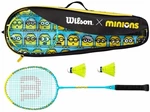 Wilson Minions 2.0 Badminton Set Blue/Black/Yellow L2 Zestaw do badmintona