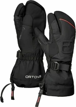 Ortovox Merino Freeride 3 W Black Raven L Guanti da sci