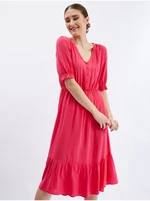 Women's dark pink dress ORSAY
