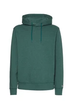 Tommy Jeans Mikina - TJM STRAIGHT LOGO HOODIE zelená