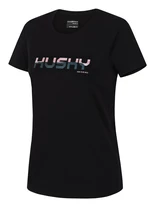 Women's cotton T-shirt HUSKY Tee Wild L black