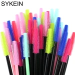 5/25 Disposable Silicone Gel Eyelash Brush Mascara Wands Eye Lashes Extension Tool Professional Beauty Eyelash Makeup Supplies