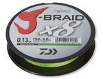 Daiwa pletená šňůra J-Braid 150m 0,18mm 12,0kg Chartreuse