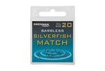 Drennan háčky bez protihrotu Silverfish Match Barbless vel. 18