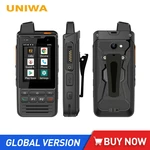 UNIWA F60 2.8" Android 9.0 4G Smartphone Zello Walkie Talkie 1GB RAM 8GB ROM Moblie Phone IP68 PTT Touch Screen FM Radio GPS NFC