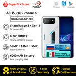 Global Rom ROG Phone 6 5G Gaming Phone ROG 6 Pro Snapdragon 8+ Gen 165Hz refresh rate 65W Fast Charging ROG6 ROG 6 Smartphone