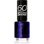 Rimmel 60 Seconds Super Shine lak na nechty odtieň 563 Midnight Rush 8 ml