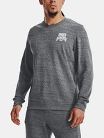 Under Armour Sweatshirt UA Rival Terry Graphic Crew-GRY - Mens