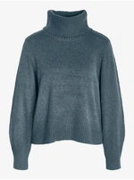 Gray Women Turtleneck Noisy May Frival - Women