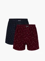 Boxer shorts Atlantic 2MBX-013 A'2 S-3XL navy blue-wine 04