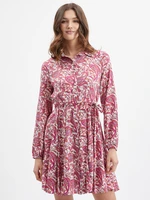 Orsay Pink Patterned Dress - Women